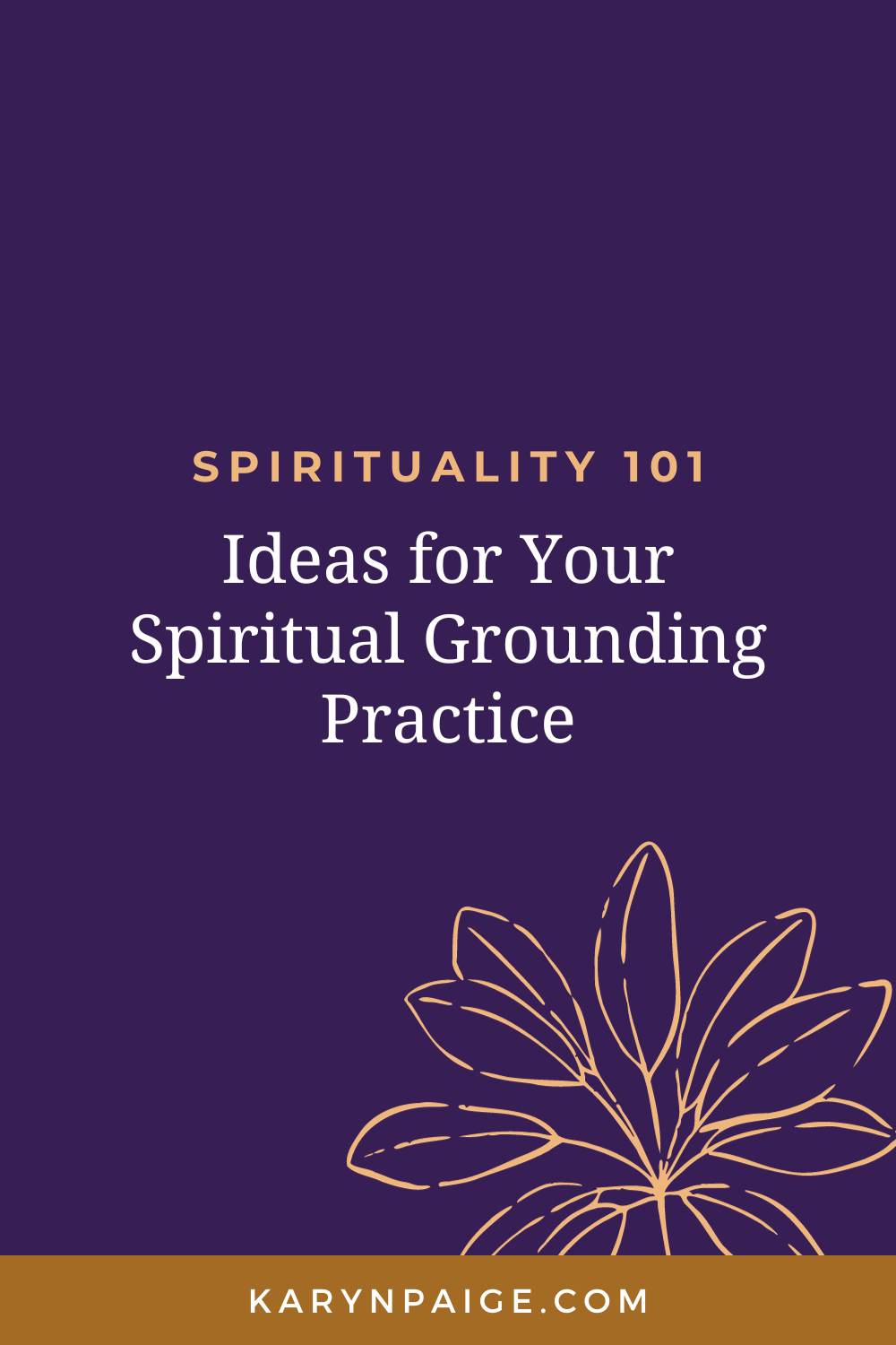 Support your spiritual journey with these simple ideas for spiritual grounding practice. By Karyn Paige, Human Design coach for Women of Color. www.karynpaige.com