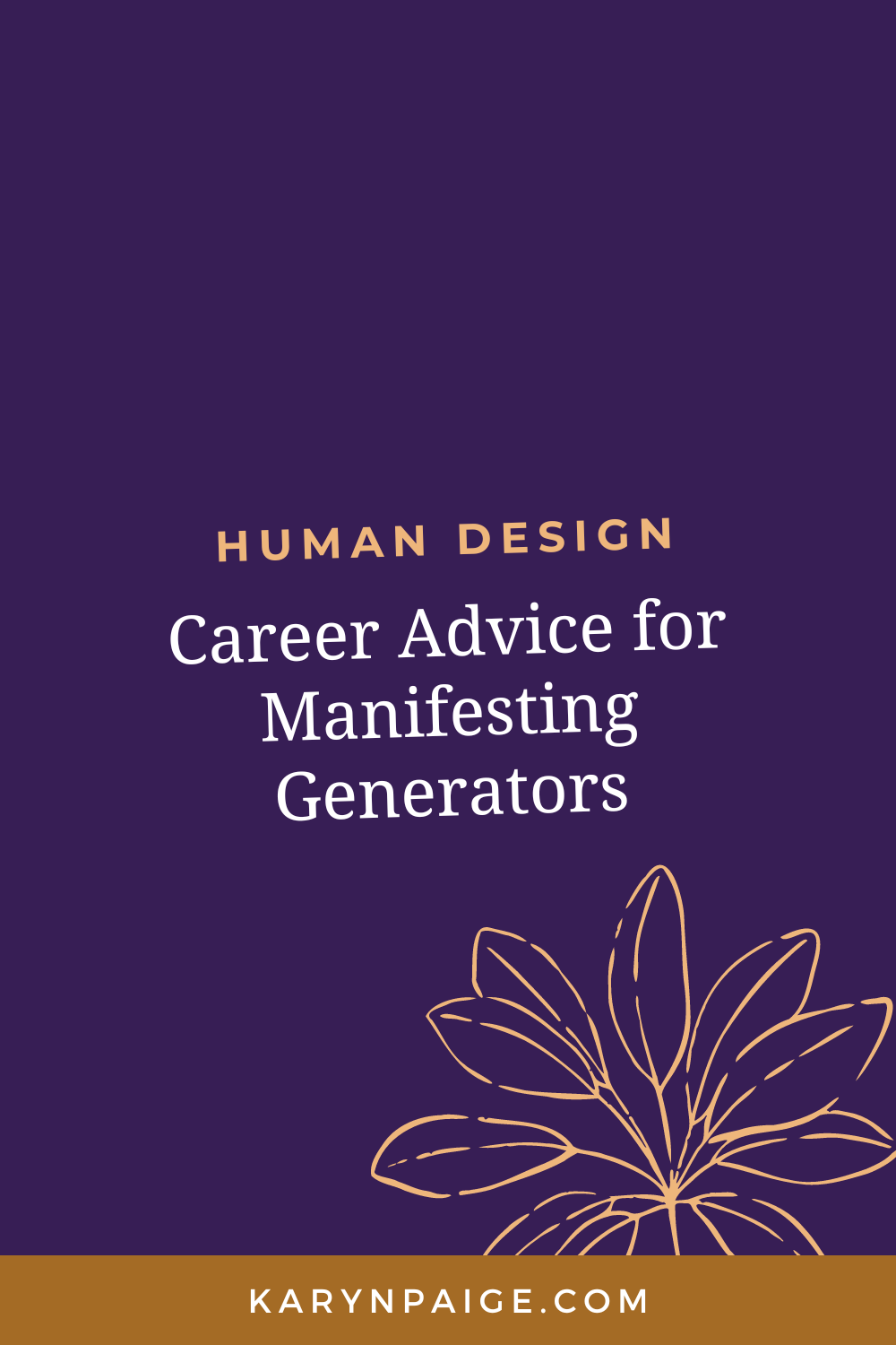 Tips for finding a fulfilling career as a Manifesting Generator aura type. Written by Karyn Paige, Human Design coach for Women of Color. www.karynpaige.com